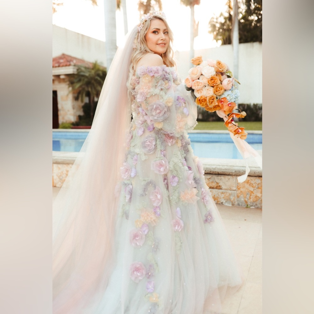 Marchesa Gown Floral dress